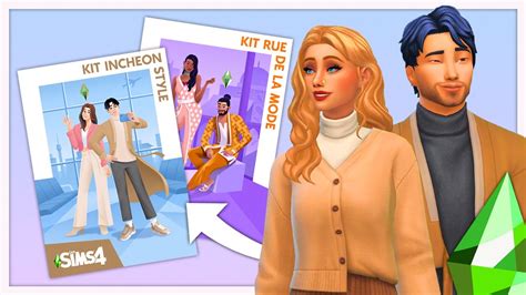 Sims 4 Rue De La Mode Découverte des Kits Rue de la Mode & Incheon Style + CONCOURS | Sims 4